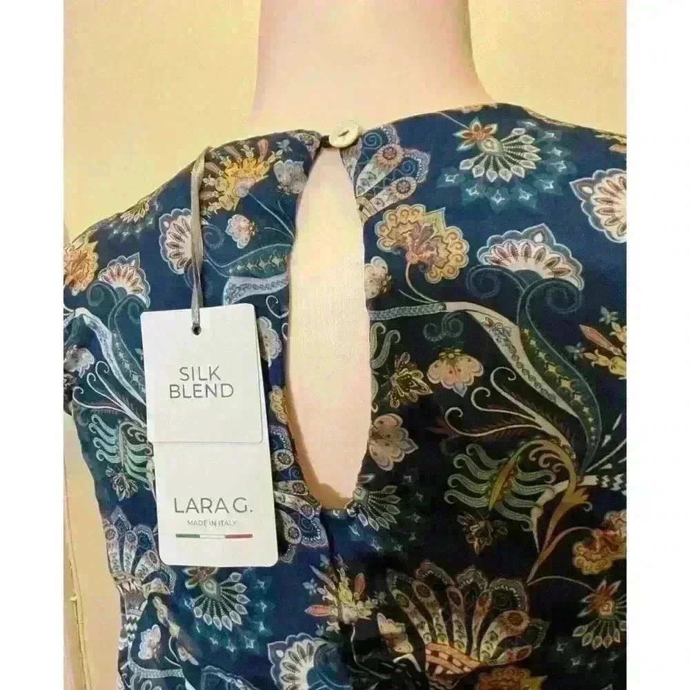 NWT LARA G. FLORAL DRESS SIZES Small - Picture 10 of 12